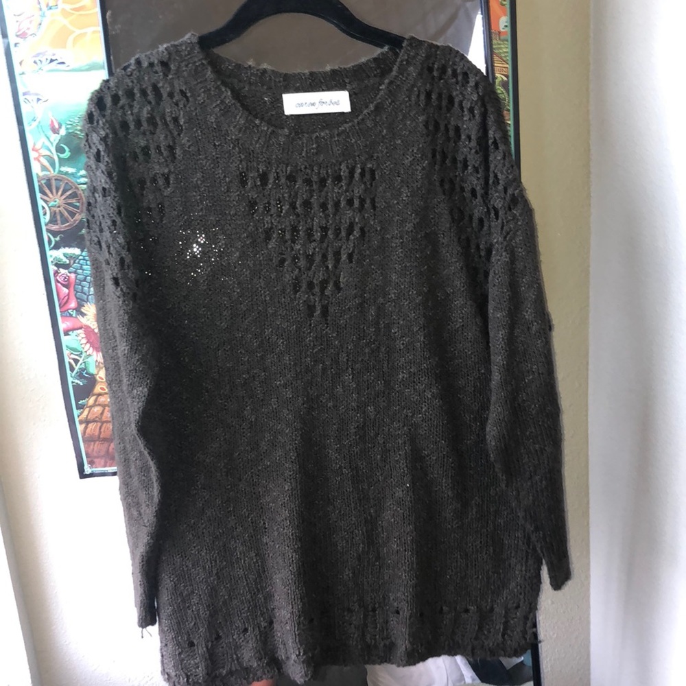 Olive sweater